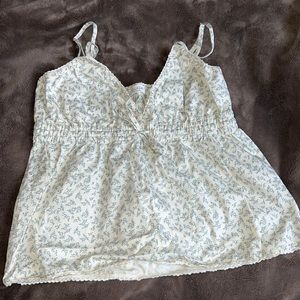 Brandy Melville Floral Tank